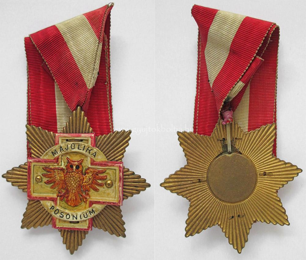 Schlaraffia Posonium (Pozsony) Majolika Rend